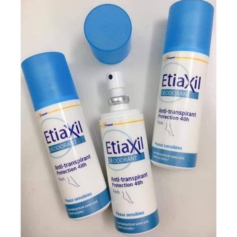 Xịt khử mùi, giảm tiết mồ hôi chân ngăn ngừa ra mồ hôi chân, cho bạn cảm giác tự tin, thoải mái 100ml của Pháp