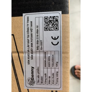Bếp Từ GENNY 222T