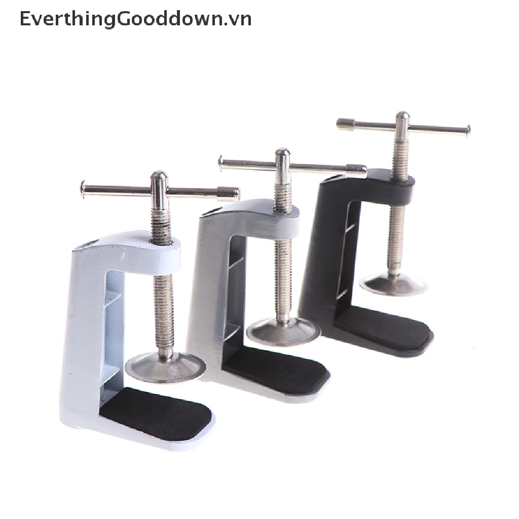 Kẹp Cố Định Đèn Bàn Bằng Kim Loại Chống Trượt Tiện Dụng