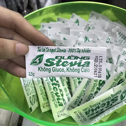{HÀNG VIỆT NAM CHẤT LƯỢNG}Đường ăn kiêng giảm béo cỏ ngọt Stevia Trường Thọ cho người Béo phì