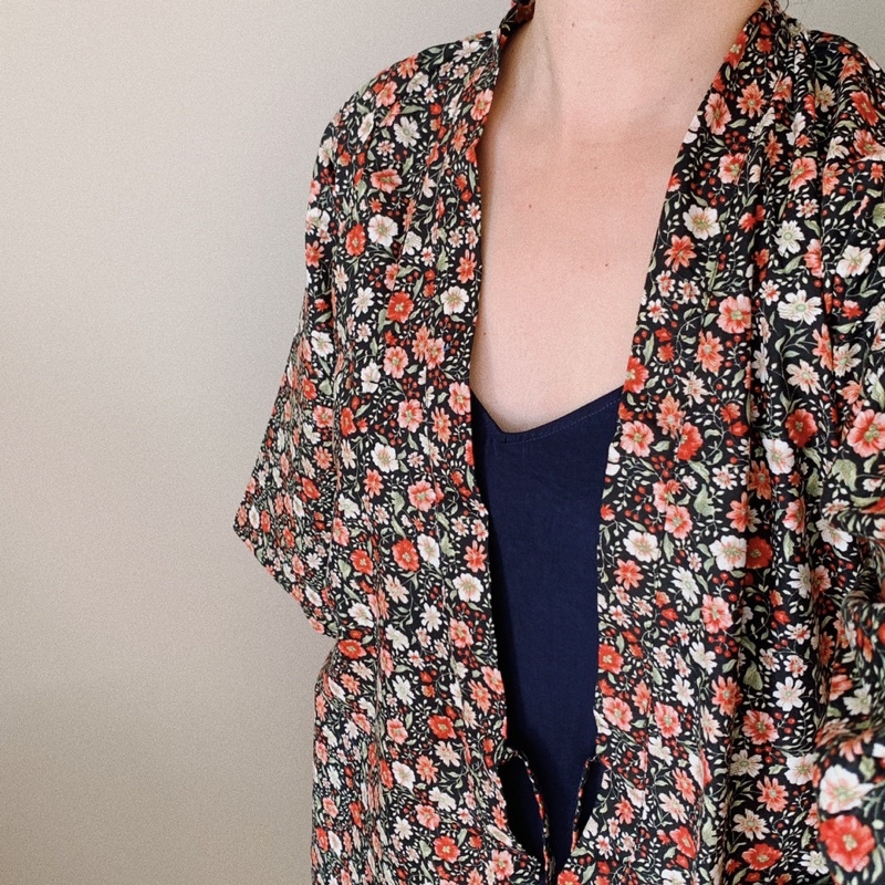 Áo khoác Kimono kiểu Nhật Kimie