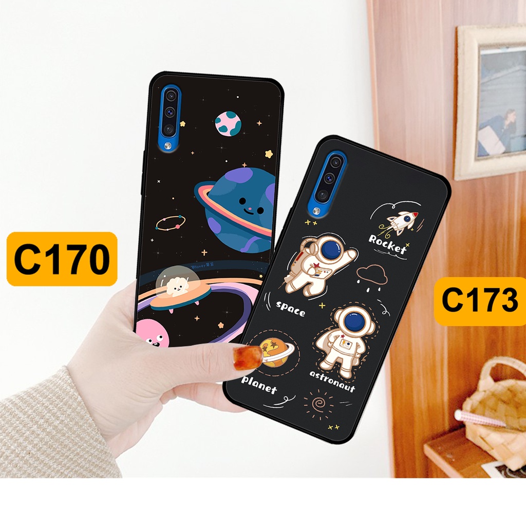 Ốp Samsung A30s - A50 - A50s - A70 in hình astronaut, phi hành gia vũ trụ hottrend, độc đáo, cá tính.