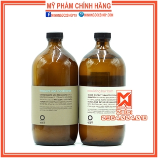Dầu gội tái tạo cấu trúc tóc và dầu xả hàng ngày OWAY 950ml chính hãng