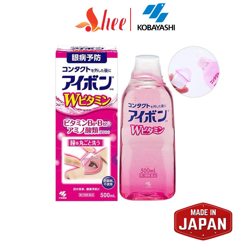 (New Hot) Nước rửa mắt Eyebon W Vitamin Nhật Bản