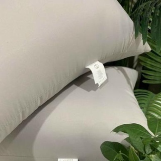 Bộ 2 Gối thương hiệu Gucci lông vũ , gối gucci lông vũ nhân tạo êm mềm căng phổng kích thước 48x74cm
