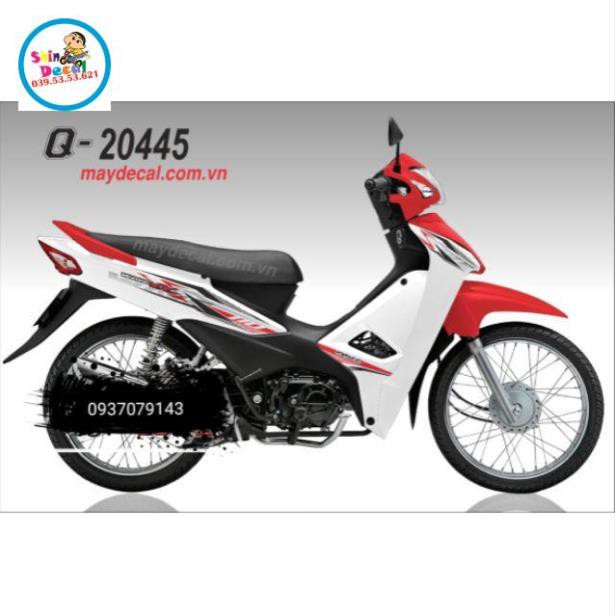 Tem rời wave 2017 trắng đỏ