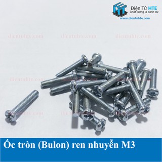 Ốc tròn (Bulon) ren nhuyễn M3