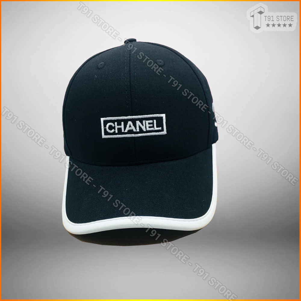 Mũ lưỡi trai chất kaki, thêu chữ, thêu logo viền - Nón kết thời trang, trẻ trung phù hợp mọi đối tượng