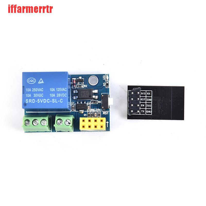 {iffarmerrtr}Smart Home Remote Control Switch Phone APP ESP01 ESP-01 Wireless WIFI Module KGD