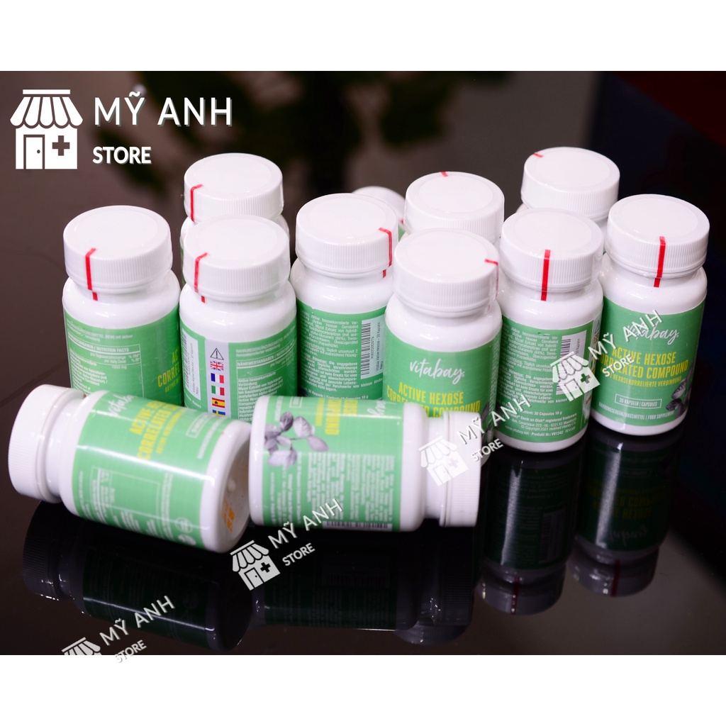 AHCC ĐỨC 500mg 30v tăng miễn dịch tiêu diệt HPV