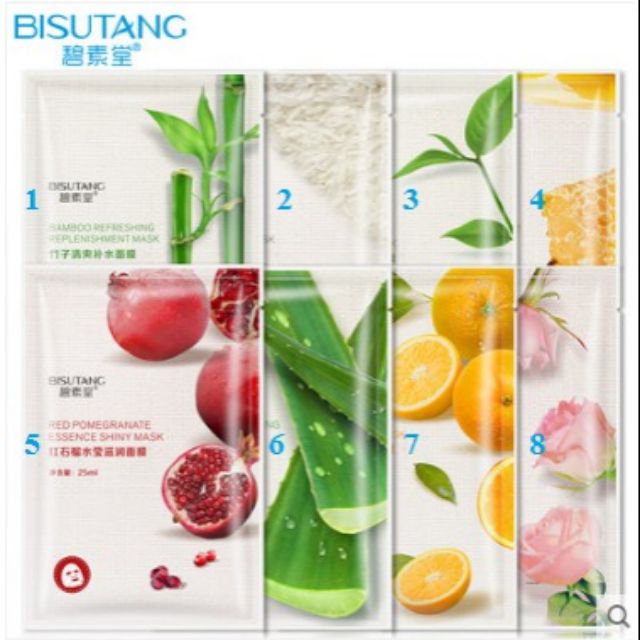 Combo 10miếng Nạ Trái Cây