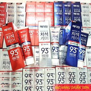 [ Mẫu Mới] Kem Đánh Răng Chính Hãng Median Dental IQ 93% Hàn Quốc 120gr