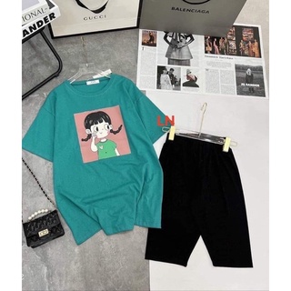 Sét áo em bé tết tóc +quần legging LN11