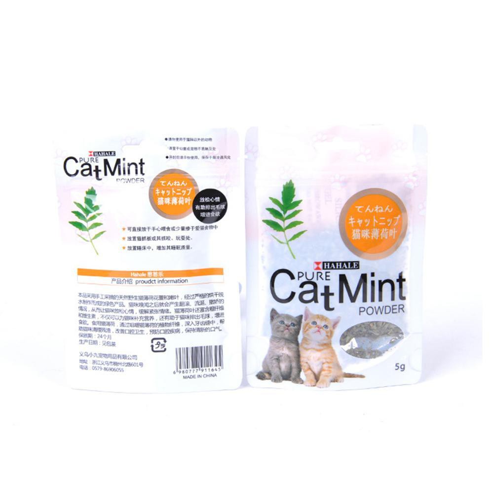 Gói 5g Catnip khô cho mèo (Cỏ bạc hà mèo)