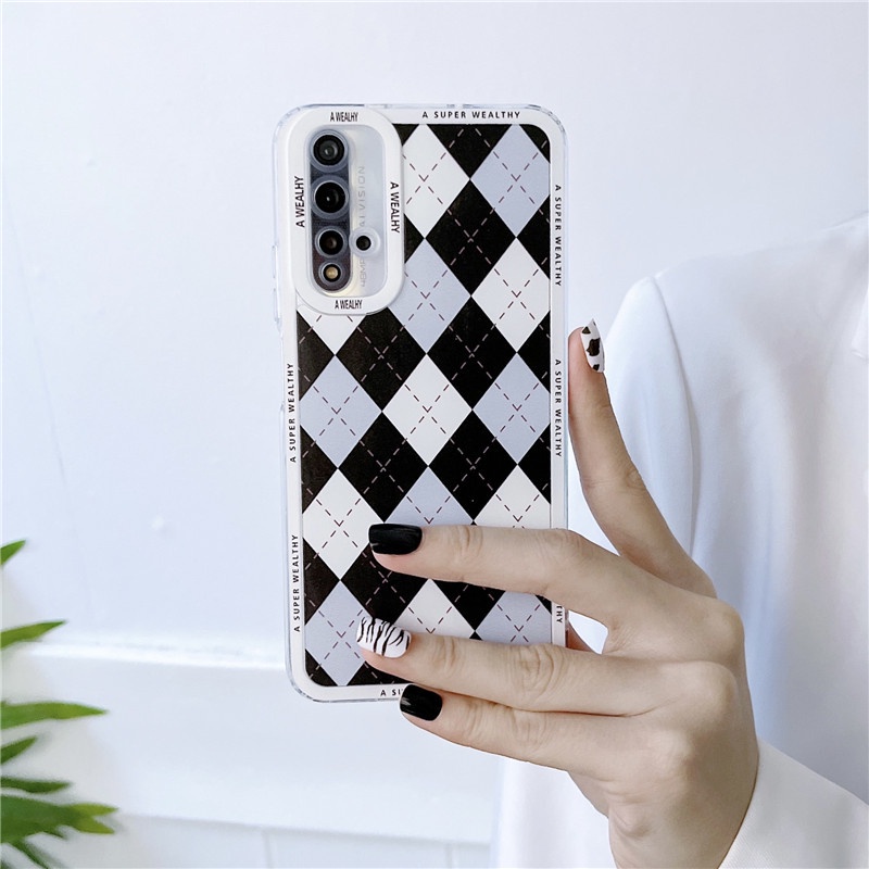 Ốp Điện Thoại Thời Trang Cho Huawei P50 P40 P30 Pro Nova 8 7 6 5 3i 3E 4E Mate 40 30 20 Pro