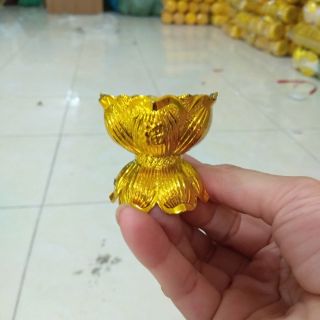 set 5 cái Ly sen vàng làm đậu ngũ cốc, tháp tỏi