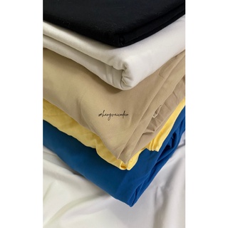 Vải thun co giãn 4 chiều 100% cotton hàng vải cô đào - khổ 1m7