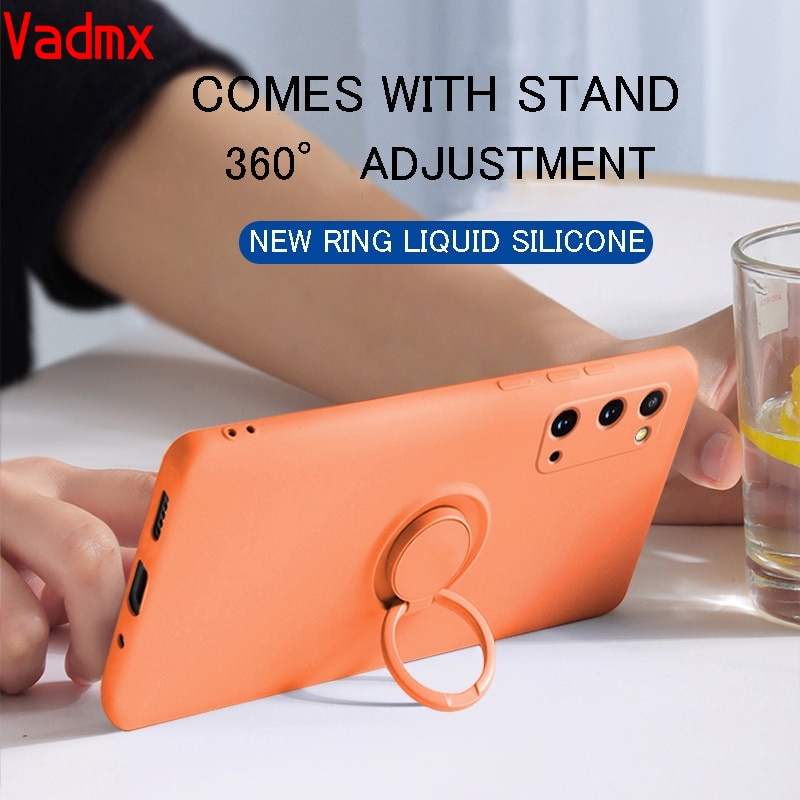 Ốp điện thoại silicon mềm có giá đỡ nam châm dành cho Samsung Galaxy A51 A71 A70 A50 A50S S10 Plus S10E