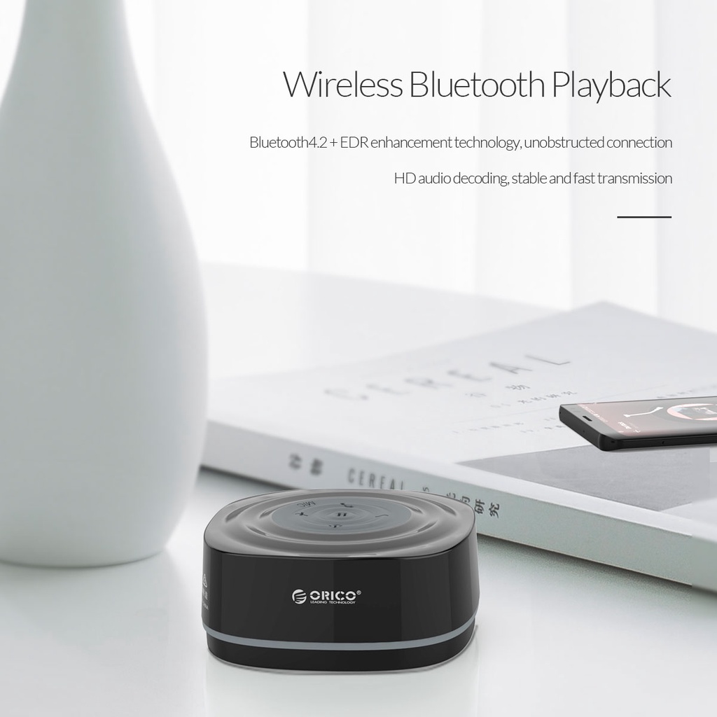 Loa Bluetooth ORICO di động Chống Nước Suction Cup SOUNDPLUS-R1 - Hàng chính hãng