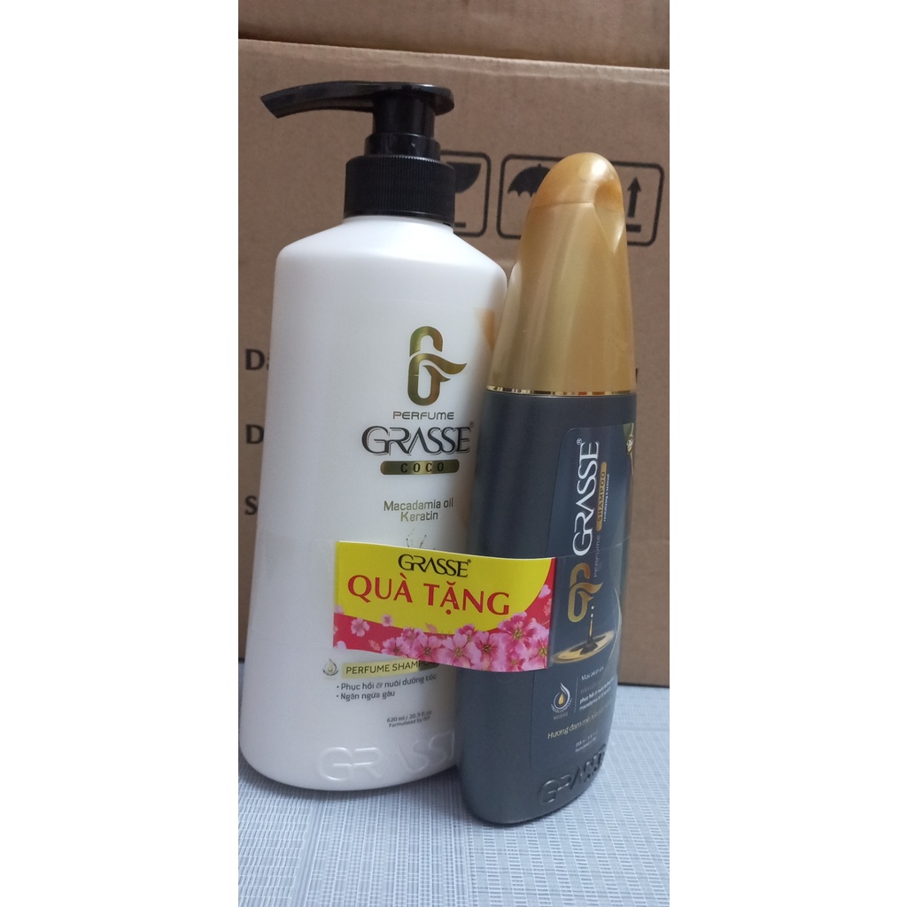 Dầu gội Grasse 620ml + tặng kèm dầu gội 215ml