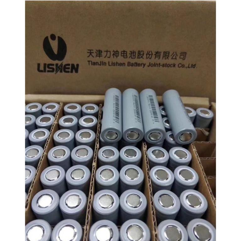 Cell Pin Chính Hãng Lishen xám 2600mAh, Lishen xanh Dòng xả cao 10A - 20A - Pin 18650 2600mAh