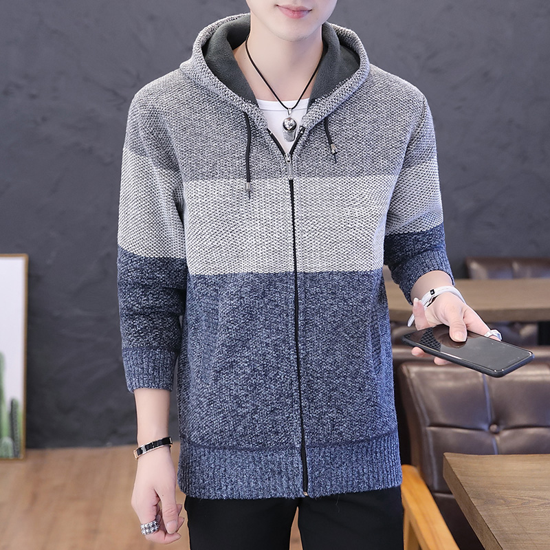 Fashionable Men's Cardigan Wool Coat with Wide Cap | BigBuy360 - bigbuy360.vn