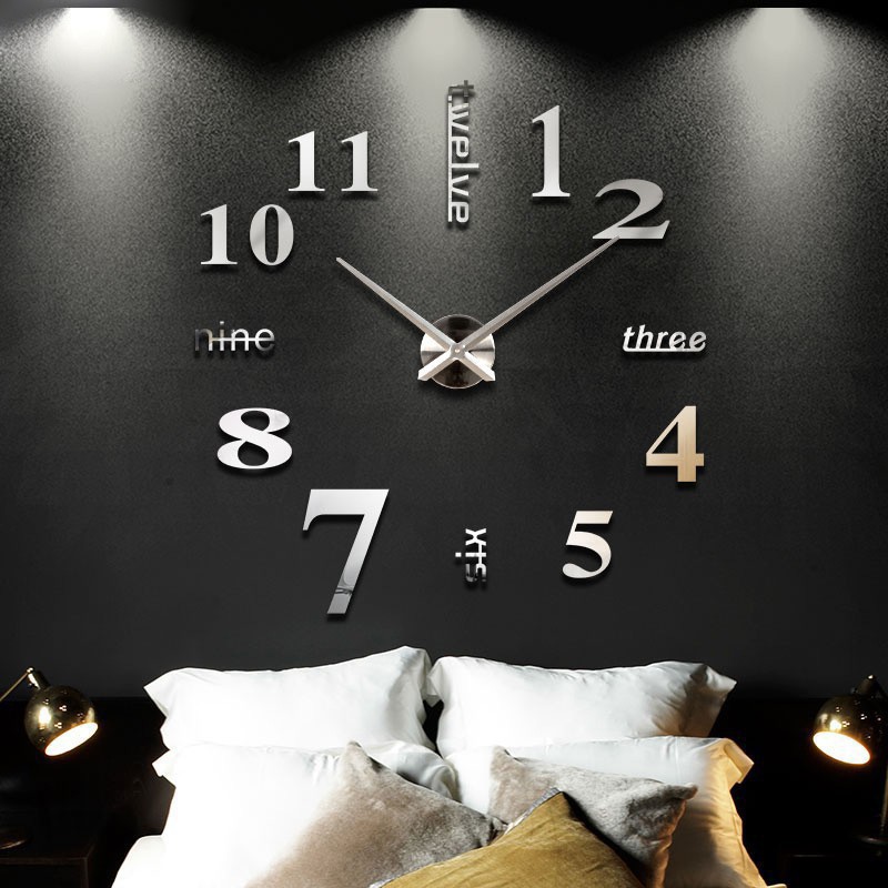 Đồng Hồ Treo Tường ROYAL CLOCK - Dán Tường 3D cao cấp trang trí loại lớn treo phòng khách đẹp