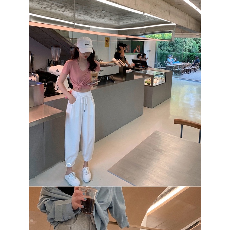 Quần ống rộng thời trang mùa hè dành cho nữ 2021