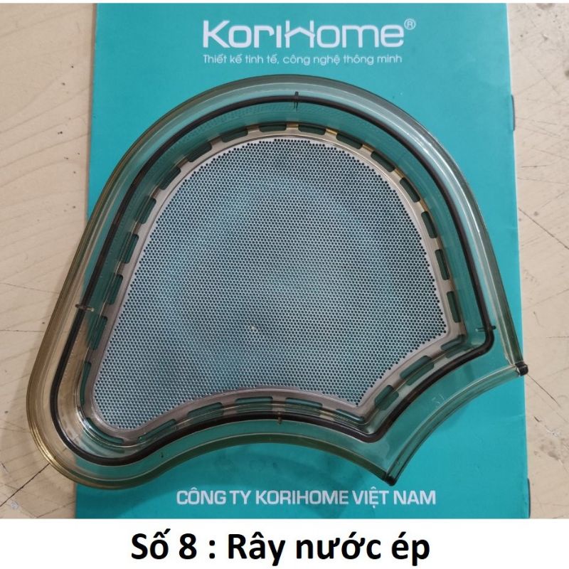Bộ Phụ kiện Máy Ép Hoa Quả Chậm Korihome JEK 633/644/688