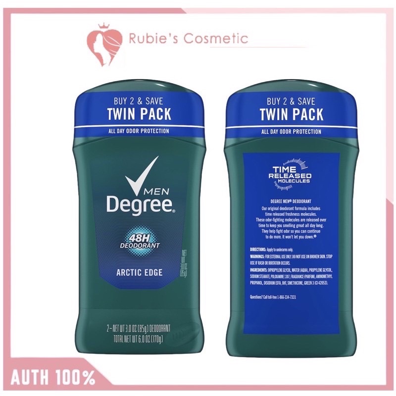 Lăn khử mùi Degree Men Cool Rush 48h 85g