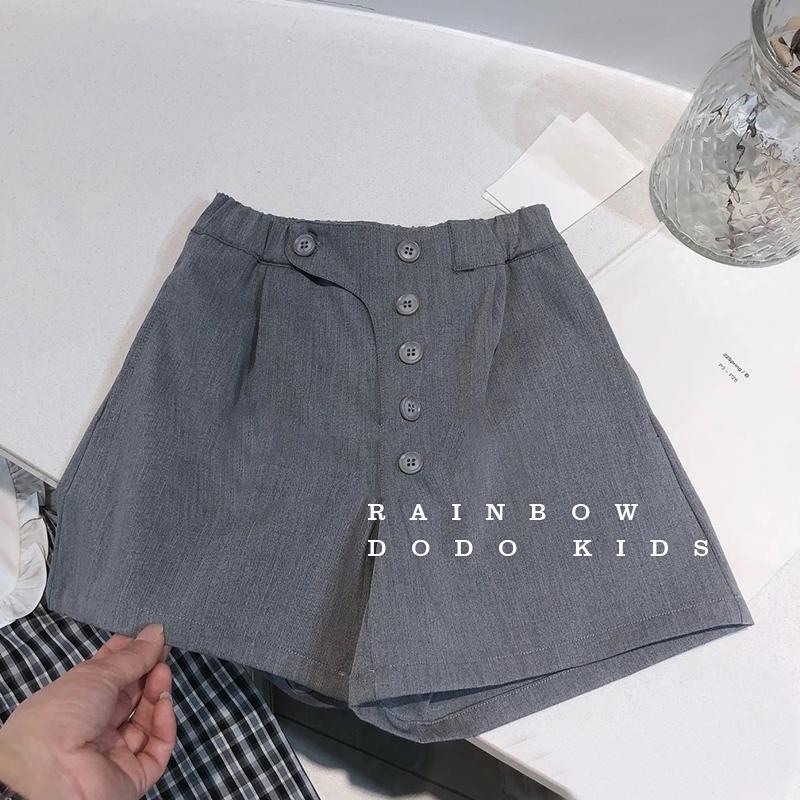 Set Đồ Mùa Hè 5 Món Gồm Áo Sơ Mi Hai Mảnh Phong Cách Hàn Quốc Hợp Thời Trang Cho Bé Gái