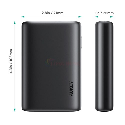 Sạc dự phòng Aukey 15000mAh 18W PB-Y39 - Hàng chính hãng