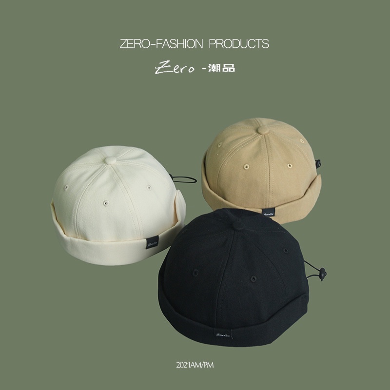 Mũ quả dưa thời trang xuân hè phong cách hip hop cho cặp đôi