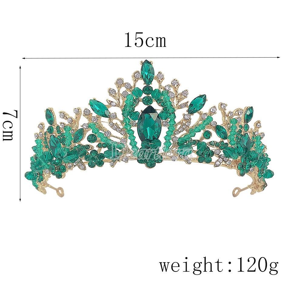 Cài Tóc Hình Vương Miện Đính Đá Thời Trang