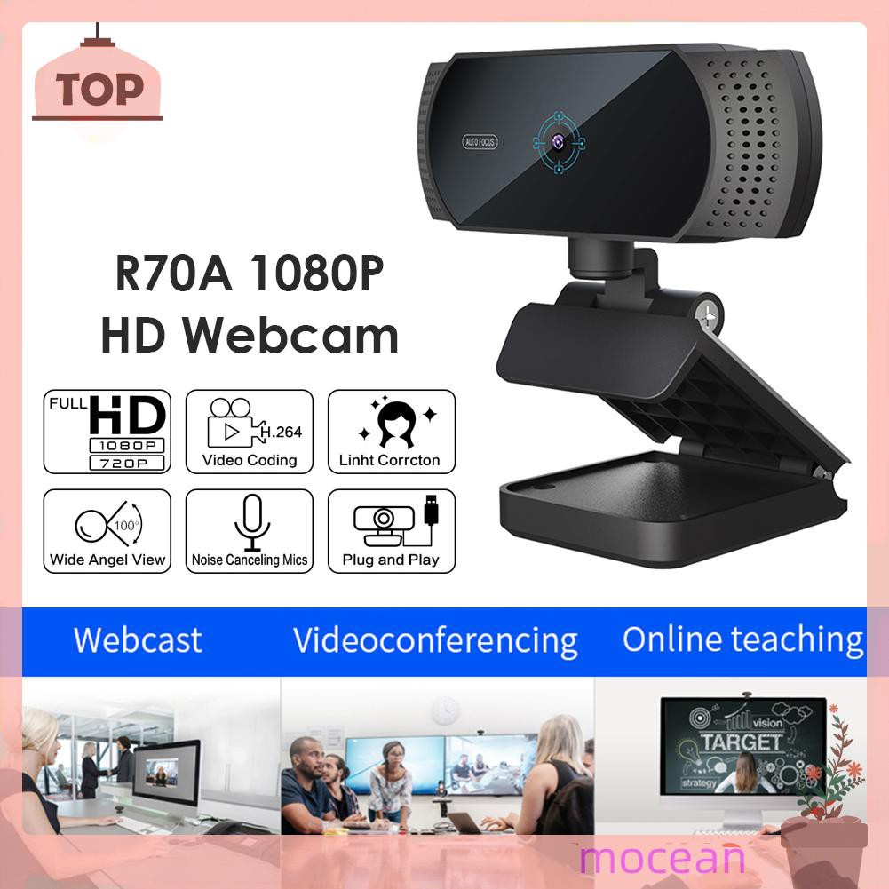 Webcam Mocean R70A 1080p Hd Tích Hợp Micro Usb Cho Pc