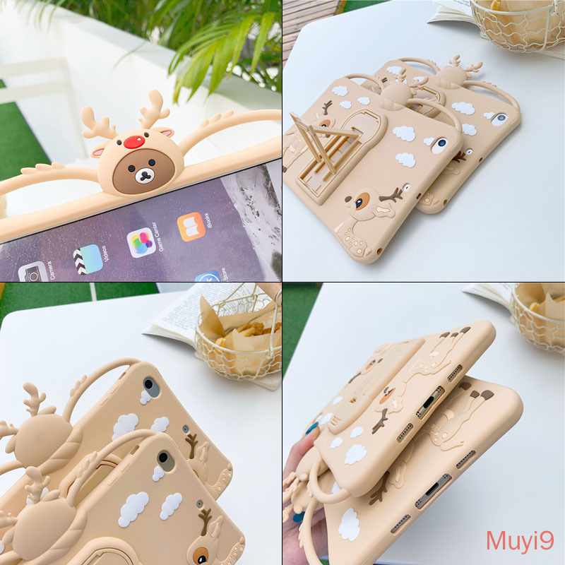 Ốp Lưng Phong Cách Giáng Sinh Cho Ipad 2018 Mini1 / 2 / 3 Mini4 Ipad6 / Ipad Air2 / 3 / 4 Ipad6 10.2 | BigBuy360 - bigbuy360.vn