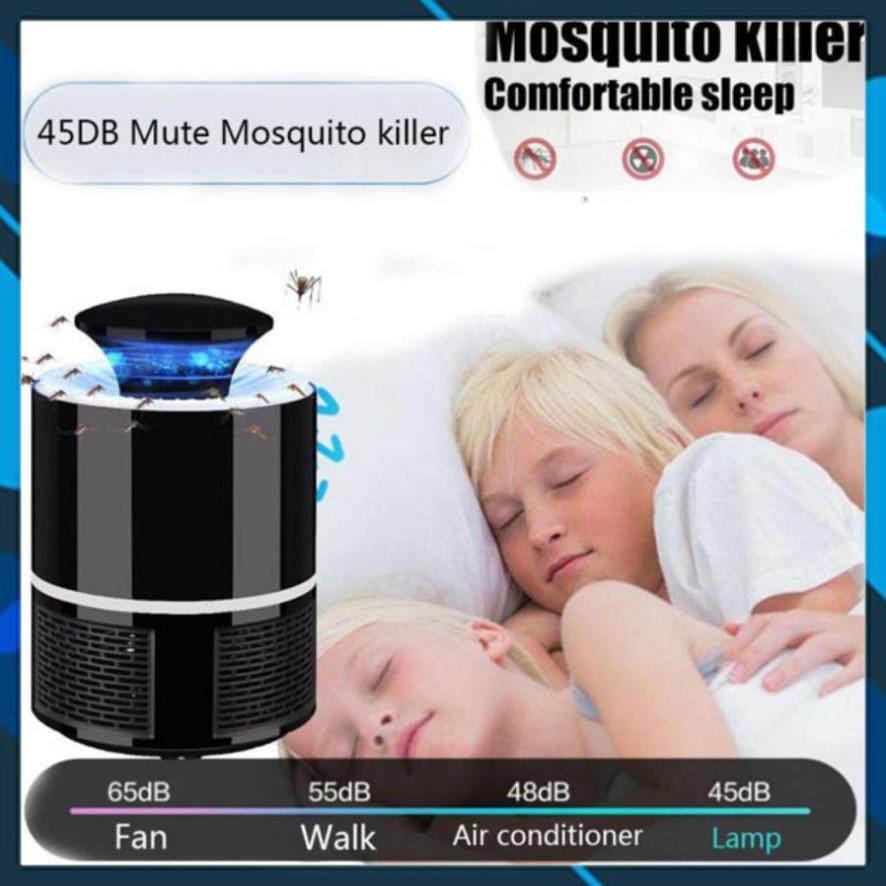 [SIÊU RẺ] [FREESHIP] Đèn Bắt Muỗi, Đèn Đuổi Muỗi  Mosquito Killing Cao Cấp Công Nghệ Đèn LED Dùng Nguồn USB Tiện Dụng