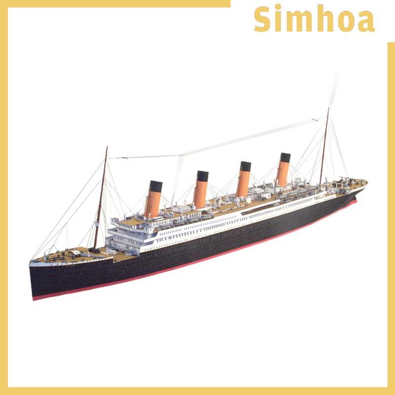 Mô hình tàu Titanic 3D bằng giấy tỷ lệ 1/400