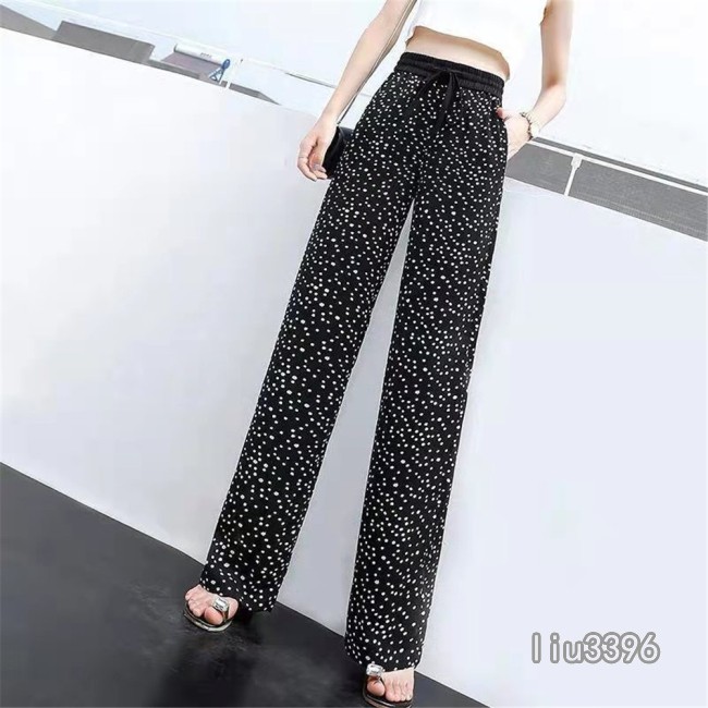quần ống rộng Lưng Cao In Họa Tiết Thời Trang Cho Nữ | BigBuy360 - bigbuy360.vn