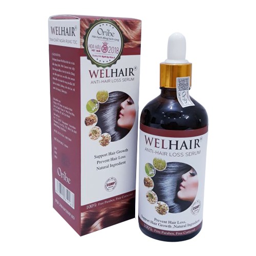 Serum Ngăn Rụng Tóc & Kích Thích Mọc Tóc Welhair Chai 100ml | BigBuy360 - bigbuy360.vn