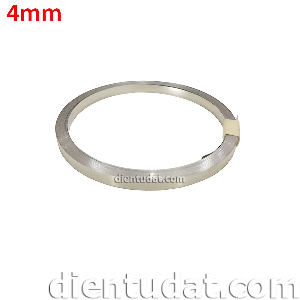 Cuộn Kẽm Hàn Cell Pin 0.1*4mm - 10 mét