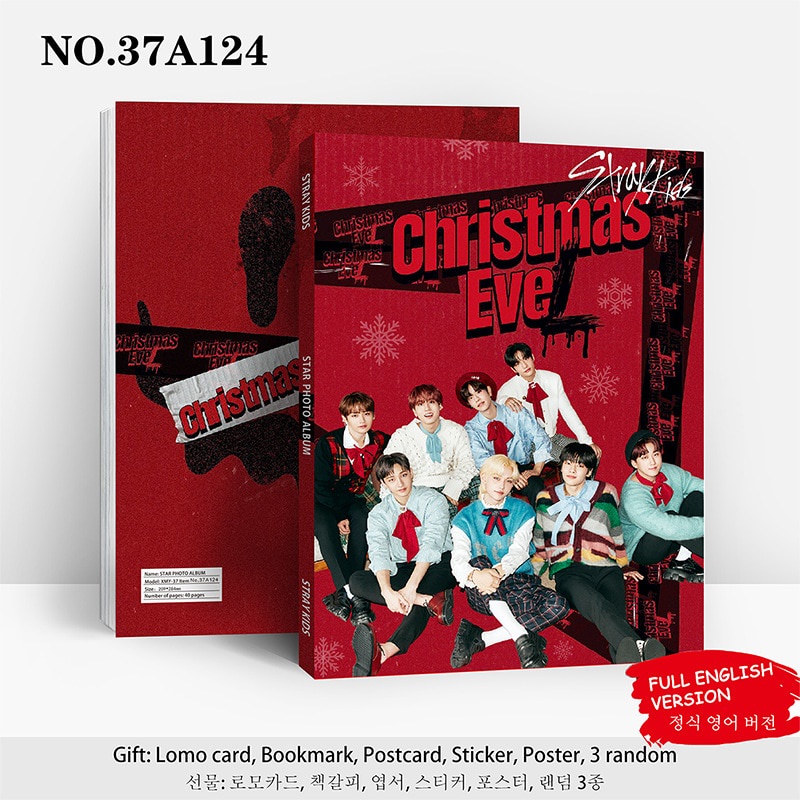 Album Ảnh 80 Trang Kpop Straykids Bộ Sưu Tập Lomo Thẻ Đánh Dấu Trang