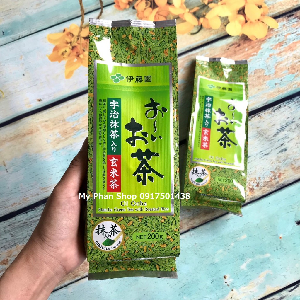 Trà Xanh Gạo Lứt Rang Itoen Oi Ocha Nhật Bản