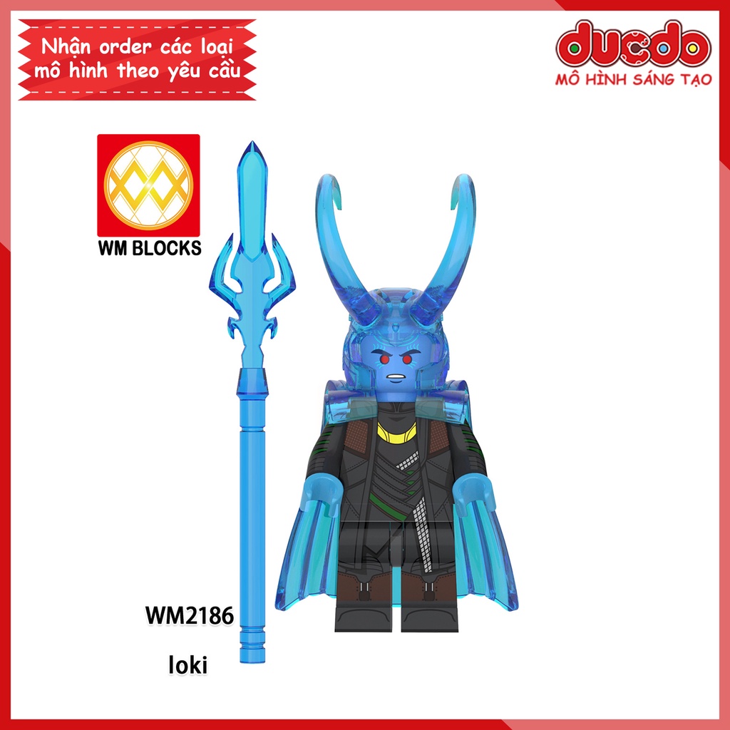 Minifigures các nhân vật trong seri Loki - Đồ chơi Lắp ghép Xếp hình Mini Mô hình Iron Man WM WM6118