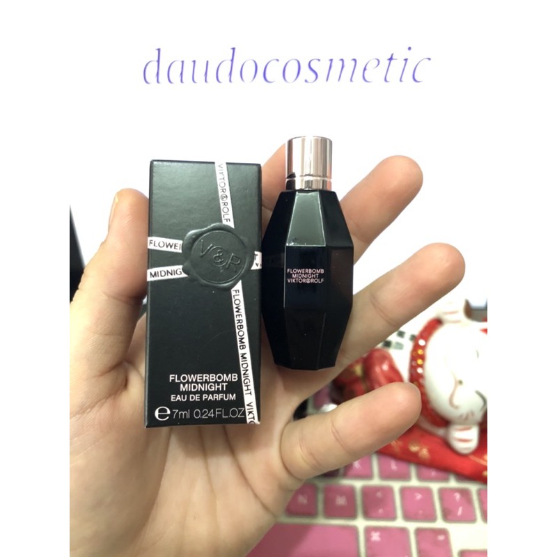 [ mini ] Nước hoa Viktor & Rolf Flowerbomb Midnight EDP 7ml