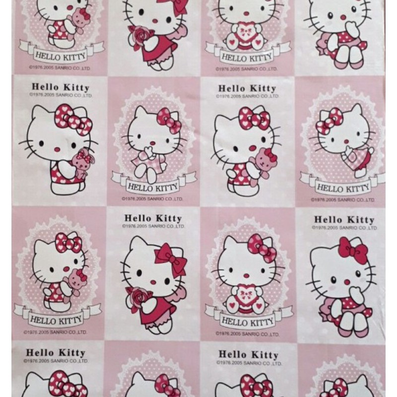 Cuộn 10m giấy dán tường BỘ SƯU TẬP KITTY khổ rộng 45cm