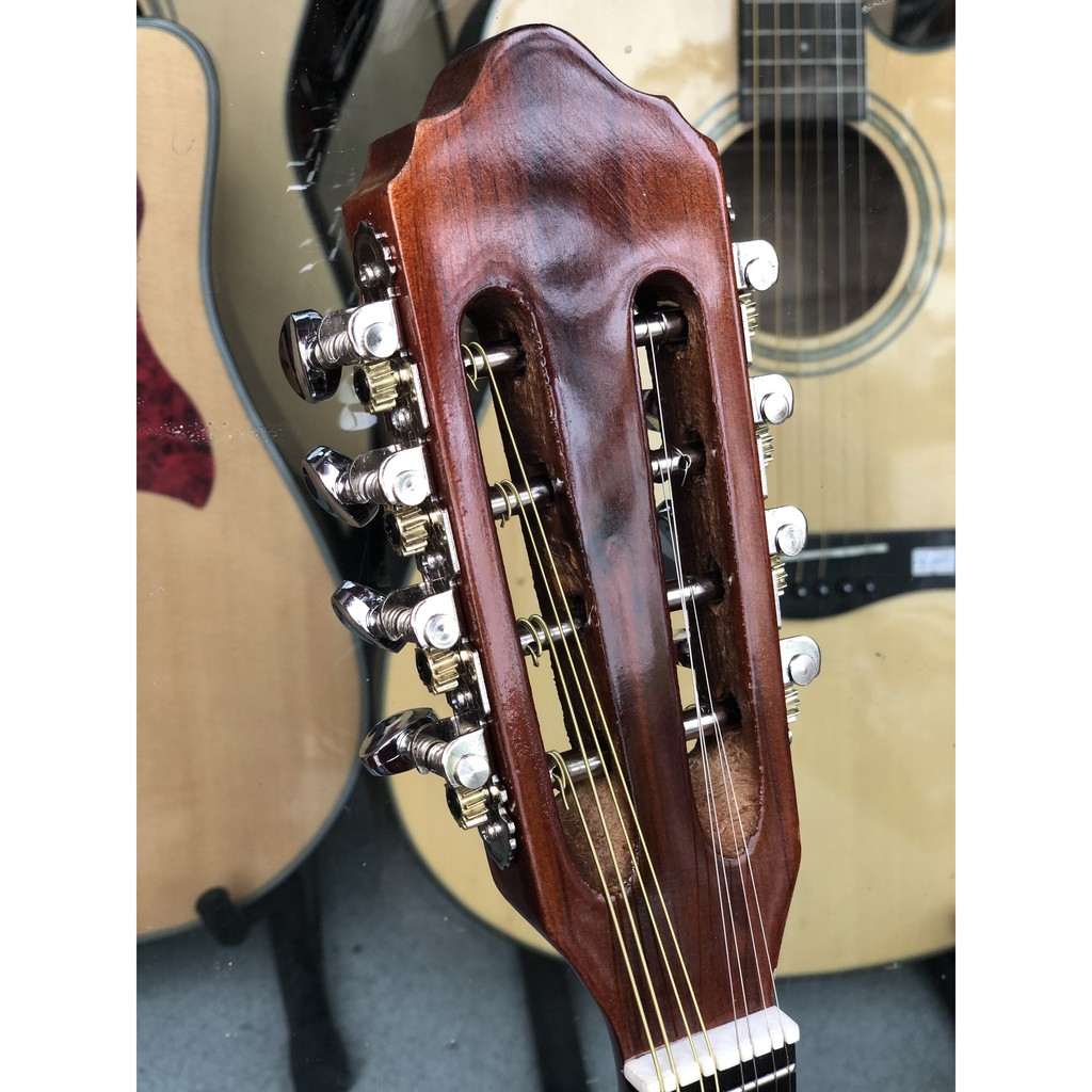 Đàn Mandolin Gỗ Hồng Đào Kích Thước 67x24x6.5 cm