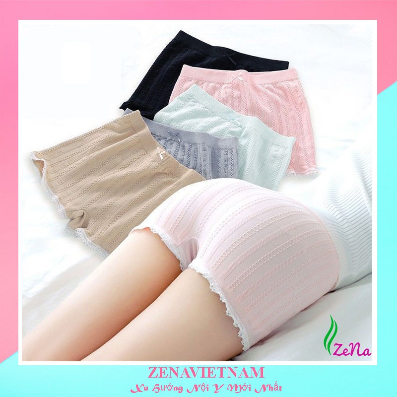 [Mã WASTDEP giảm 5K đơn bất kì] Quần Đùi Mặc Trong Váy Siêu Xinh Siêu Co Dãn Dễ Thương (Có Túi Zip) ZE028