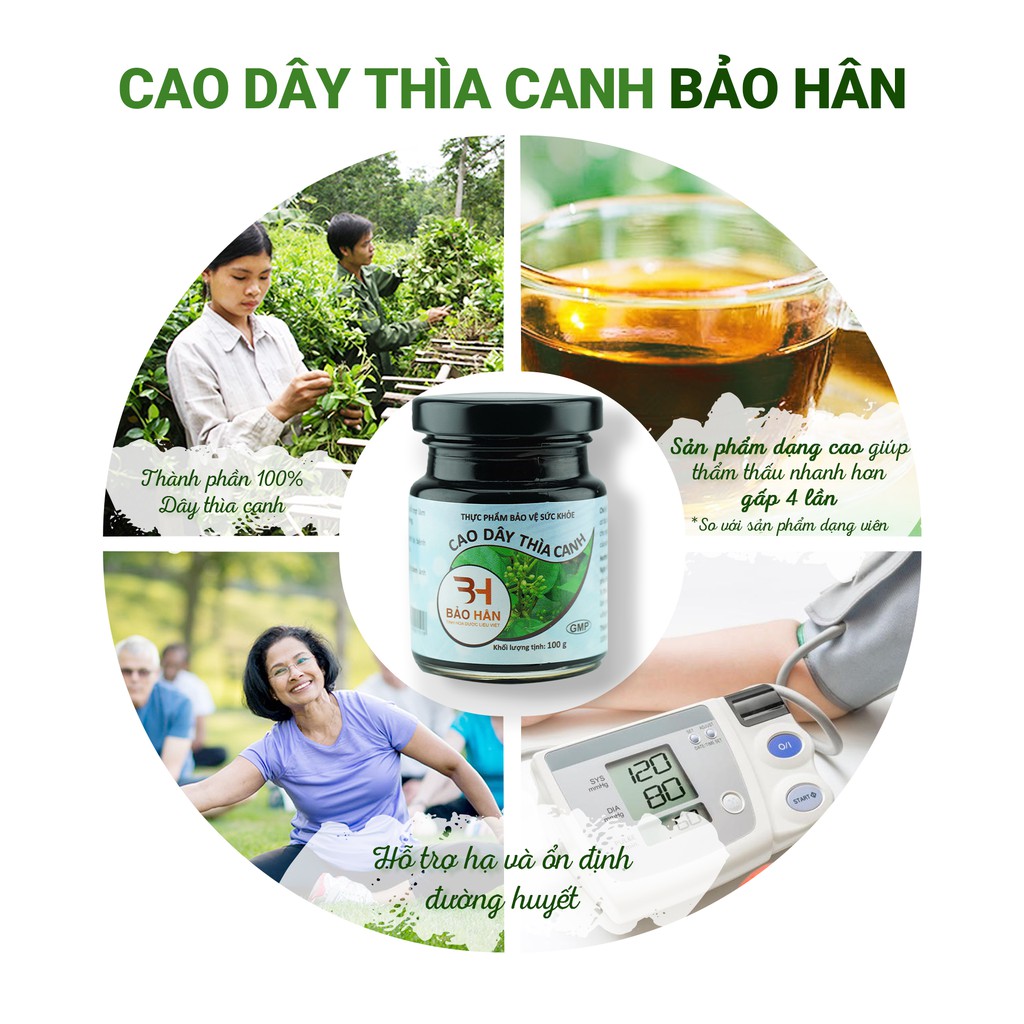Cao Dây Thìa Canh Bảo Hân 100g (Tác dụng hạ và ổn định đường huyết) | La Yến Team | BigBuy360 - bigbuy360.vn