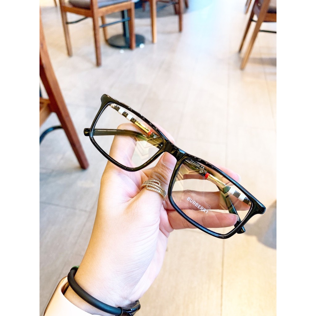 Gọng kính cận vuông A1011 kèm sẳn tròng 0 độ chống ánh sáng xanh phù hợp mặt tròn, bầu phù hợp mang đi học đi làm | BigBuy360 - bigbuy360.vn